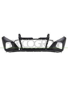 PARAURTI ANTERIORE NERO LISCIO DA PRIMERIZZARE CON FORI PDC+SUPPORTI CON TRACCE PARK ASSIST 2