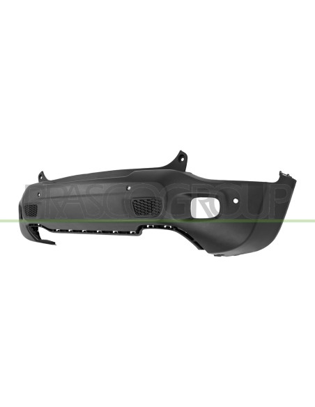 PARAURTI POSTERIORE INFERIORE NERO GOFFRATO CON FORI PDC+SUPPORTI MOD. LIMITED