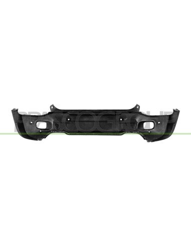 PARAURTI POSTERIORE INFERIORE NERO GOFFRATO CON FORI PDC+SUPPORTI MOD. LIMITED