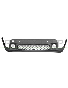 PARAURTI ANTERIORE INFERIORE NERO GOFFRATO CON FORI PDC+SUPPORTI CON TRACCE PARK ASSIST