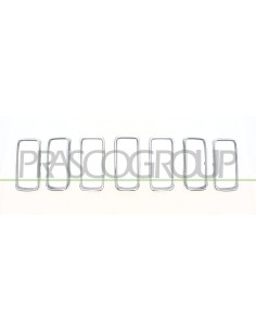 MODANATURA GRIGLIA RADIATORE CROMATA MOD. SPORT-LONGITUDE-LIMITED (7 PEZZI)