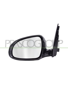 RETROVISORE SINISTRO ELETTRICO NERO CON FANALE CONVESSO 2