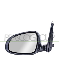 RETROVISORE SINISTRO ELETTRICO NERO TERMICO CON FANALE CHIUDIBILE CONVESSO 2