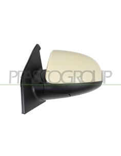 RETROVISORE SINISTRO ELETTRICO LISCIO DA VERNICIARE TERMICO CONVESSO 5 PINS