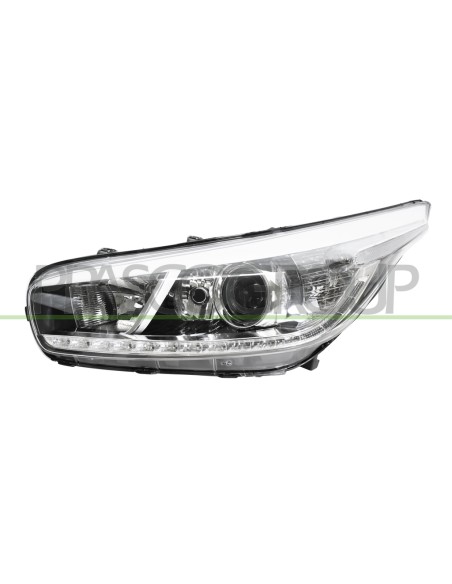 PROIETTORE SINISTRO H7+H7+H7 ELETTRICO CON MOTORE CON LUCE DIURNA NERO LED