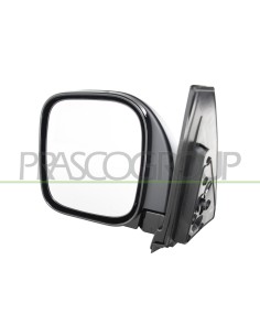 RETROVISORE SINISTRO MANUALE NERO CONVESSO 2