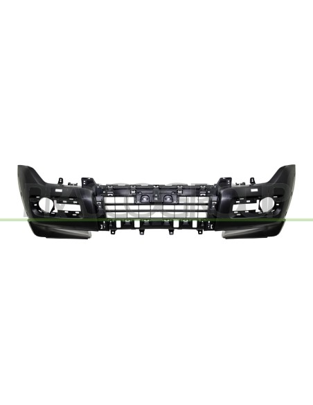 PARAURTI ANTERIORE NERO LISCIO DA PRIMERIZZARE CON FORI LAVAFARI MITSUBISHI PAJERO Mod. 11-15