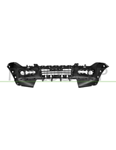 PARAURTI ANTERIORE NERO LISCIO DA PRIMERIZZARE CON FORI LAVAFARI MITSUBISHI PAJERO Mod. 11-15