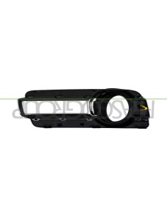 GRIGLIA DESTRA PARAURTI ANTERIORE NERA CON SEDE FENDI CON MODANATURA CROMATA CON SEDE LUCE DIURNA MITSUBISHI PAJERO Mod. 11-15 2