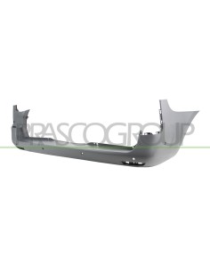 PARAURTI POSTERIORE GRIGIO GOFFRATO CON FORI PDC E PARK ASSIST+SUPPORTI MOD. PASSO CORTO