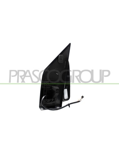 RETROVISORE DESTRO ELETTRICO NERO TERMICO CHIUDIBILE CON FANALE BRACCIO CORTO CONVESSO 9 PINS