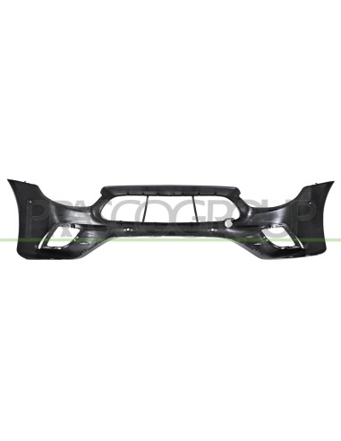 PARAURTI ANTERIORE CON PRIMER CON FORI PDC E PARK ASSIST+SUPPORTI CON TRACCE TELECAMERA MOD. AMG LINE