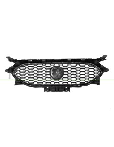 GRIGLIA RADIATORE NERA CON MODANATURA CROMATA MG ZS Mod. 11-21 - 11-24 2