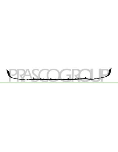 MODANATURA PARAURTI POSTERIORE INFERIORE CENTRALE NERA LUCIDA MOD. AMG E53-E63