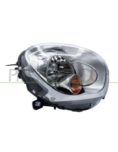 PROIETTORE DESTRO H4 ELETTRICO CON MOTORE INDICATORE DI DIREZOINE ARANCIO