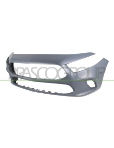 PARAURTI ANTERIORE CON PRIMER CON TAPPO COPRI GANCIO TRAINO CON FORI PDC E PARK ASSIST+SUPPORTI CON TRACCE TELECAMERA