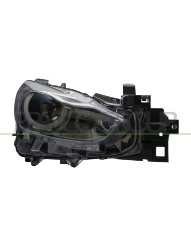 PROIETTORE DESTRO ELETTRICO CON MOTORE NERO LED