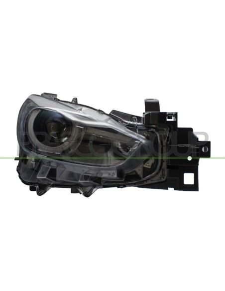 PROIETTORE DESTRO ELETTRICO CON MOTORE NERO LED