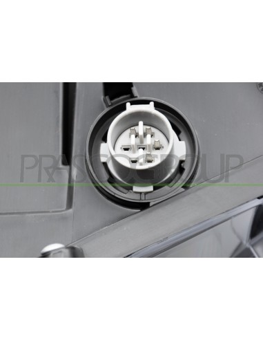 PROIETTORE DESTRO ELETTRICO CON MOTORE NERO LED