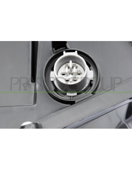 PROIETTORE DESTRO ELETTRICO CON MOTORE NERO LED
