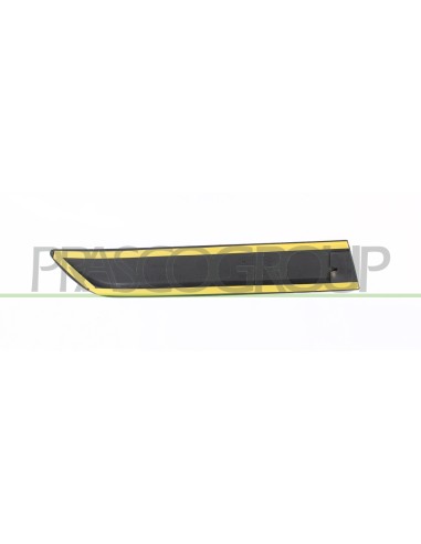 MODANATURA PARAFANGO POSTERIORE SINISTRO NERA GOFFRATA MOD. 3 PORTE