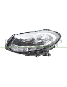 PROIETTORE SINISTRO H7+H7 ELETTRICO CON MOTORE CON LUCE DIURNA NERO LED