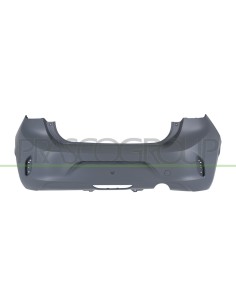 PARAURTI POSTERIORE CON PRIMER CON TAPPO COPRI GANCIO CON TRACCE PDC E PARK ASSIST 2