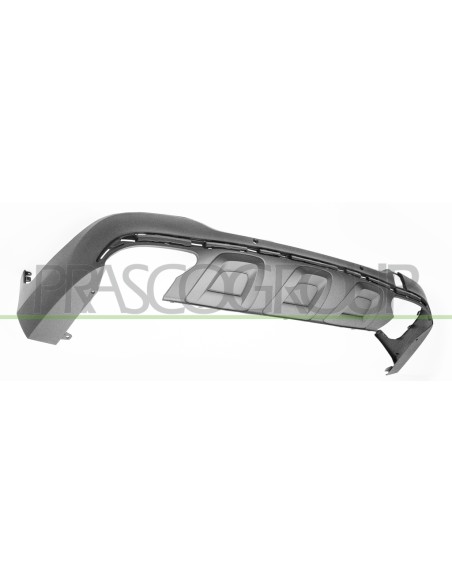 SPOILER PARAURTI POSTERIORE NERO GOFFRATO MOD. AMG-SPORT