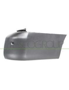 CANTONALE DESTRO PARAURTI POSTERIORE NERO GOFFRATO CON FORO PARK ASSIST+SUPPORTI MOD. PASSO LUNGO