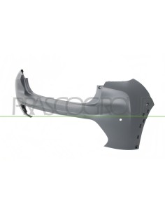 PARAURTI POSTERIORE CON PRIMER CON FORI PDC+SUPPORTI CON TRACCE TELECAMERA E PARK ASSIST CON FORI PARAFANGHINI