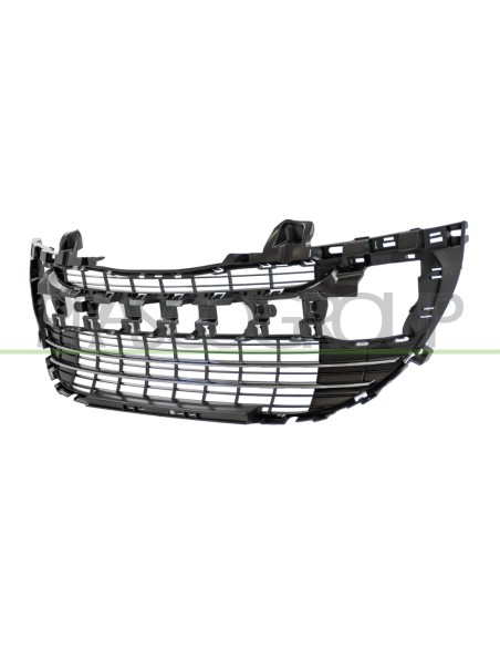 GRIGLIA PARAURTI ANTERIORE CENTRALE NERA CON MODANATURA CROMATA MOD. STATION WAGON