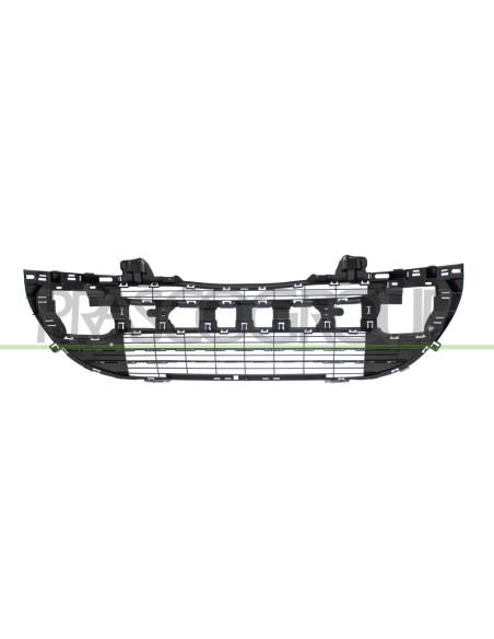 GRIGLIA PARAURTI ANTERIORE CENTRALE NERA CON MODANATURA CROMATA MOD. STATION WAGON