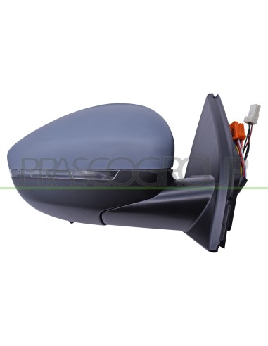 RETROVISORE DESTRO ELETTRICO CON PRIMER TERMICO CHIUDIBILE CON FANALE CON SONDA CON LUCE CORTESIA CON BLIS CONVESSO 14 PINS