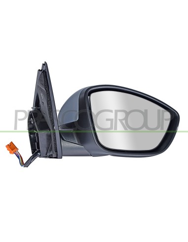 RETROVISORE DESTRO ELETTRICO CON PRIMER TERMICO CHIUDIBILE CON FANALE CON SONDA CON LUCE CORTESIA CONVESSO 11 PINS
