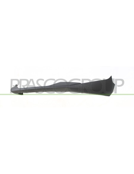 SPOILER PARAURTI ANTERIORE NERO GOFFRATO CON TRACCE PDC
