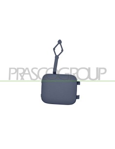 TAPPO COPRI GANCIO TRAINO PARAURTI POSTERIORE NERO GOFFRATO