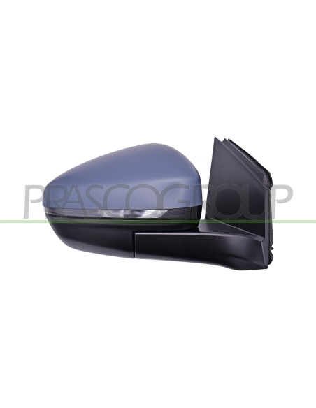 RETROVISORE DESTRO ELETTRICO CON PRIMER TERMICO CON FANALE CON SONDA CONVESSO 8 PINS