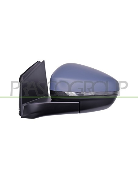 RETROVISORE SINISTRO ELETTRICO CON PRIMER TERMICO CON FANALE CONVESSO 6 PINS