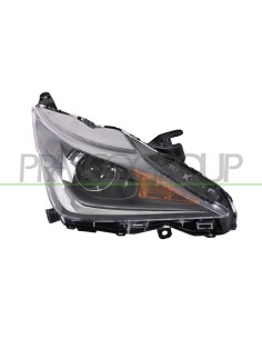 PROIETTORE DESTRO HIR2 ELETTRICO SENZA MOTORE NERO LED 2