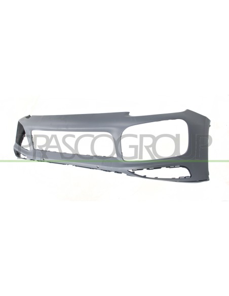 PARAURTI ANTERIORE CON PRIMER CON FORI PDC+SUPPORTI CON TRACCE PARK ASSIST MOD. SPORT DESIGN