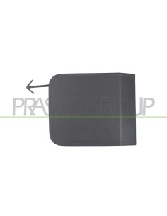 TAPPO COPRI GANCIO TRAINO PARAURTI POSTERIORE NERO GOFFRATO