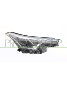 PROIETTORE DESTRO HIR2 ELETTRICO SENZA MOTORE CON LENTICOLARE NERO LED