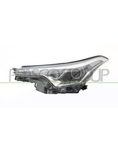 PROIETTORE SINISTRO HIR2 ELETTRICO SENZA MOTORE CON LENTICOLARE NERO LED