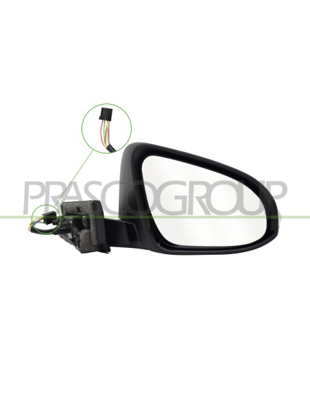 RETROVISORE DESTRO ELETTRICO CON PRIMER TERMICO CON FANALE CONVESSO 7 PINS TOYOTA C HR Mod. 09-16 - 12-19