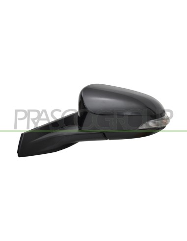 RETROVISORE SINISTRO ELETTRICO CON PRIMER TERMICO CON FANALE CONVESSO 7 PIN TOYOTA C HR Mod. 09-16 - 12-19