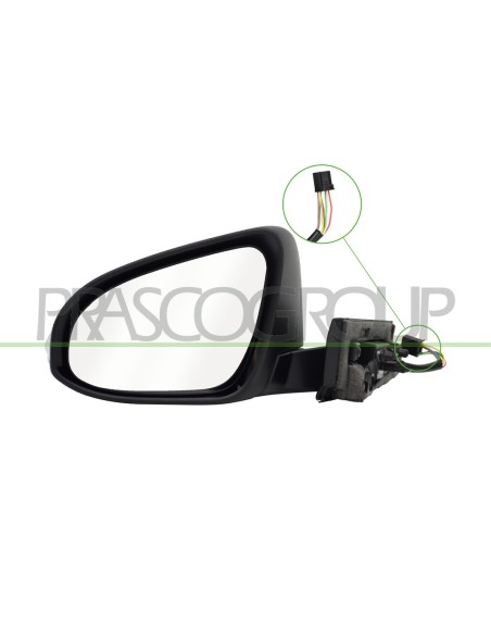 RETROVISORE SINISTRO ELETTRICO CON PRIMER TERMICO CON FANALE CONVESSO 7 PIN TOYOTA C HR Mod. 09-16 - 12-19