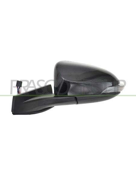 RETROVISORE SINISTRO ELETTRICO CON PRIMER TERMICO CHIUDIBILE CON FANALE CONVESSO 9 PINS TOYOTA C HR Mod. 09-16 - 12-19