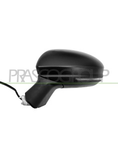 RETROVISORE SINISTRO ELETTRICO NERO TERMICO CON FANALE ASFERICO 7 PINS