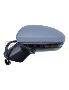 RETROVISORE SINISTRO ELETTRICO CON PRIMER TERMICO CON FANALE ASFERICO 7 PINS