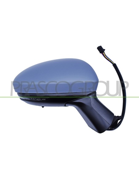 RETROVISORE DESTRO ELETTRICO CON PRIMER TERMICO CHIUDIBILE CON FANALE CON SONDA CONVESSO 11 PINS